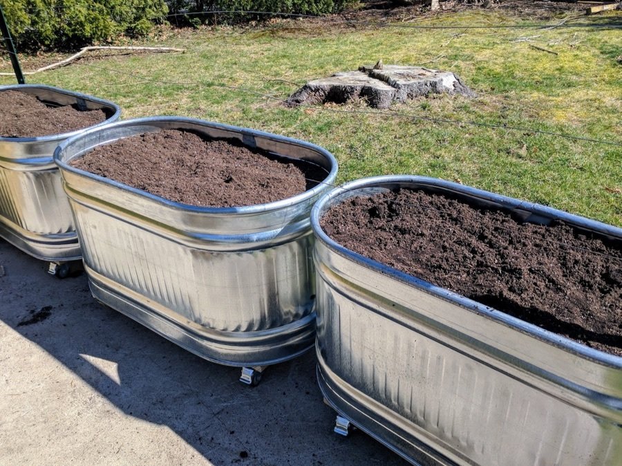 Steel Stock Tank / Water Trough Bathtub Install 